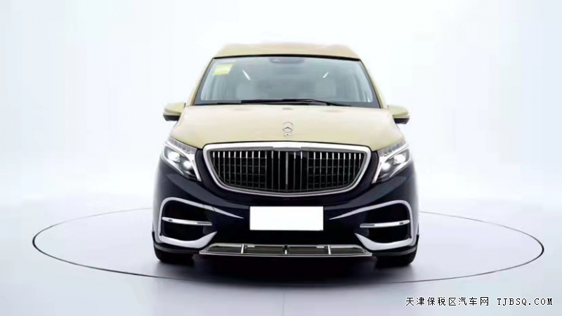 21款奔馳V260L升級黑金雙拼高頂商務車 商務洽談必備之選