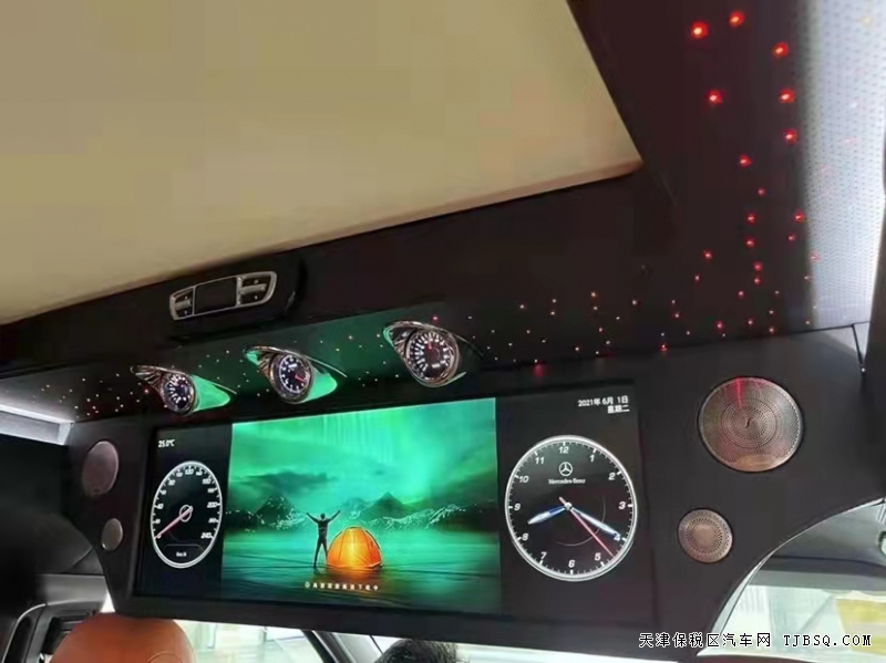奔馳?V260升級(jí)高頂七座  豪華定制版商務(wù)車 