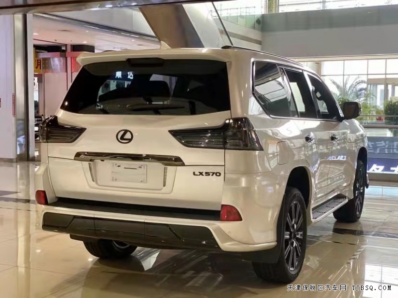 21款雷克薩斯LX570 黑曜版  天津港大幅度降價