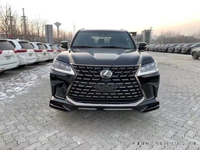 21款雷克薩斯LX570黑曜限量版 港口現(xiàn)車特價215萬