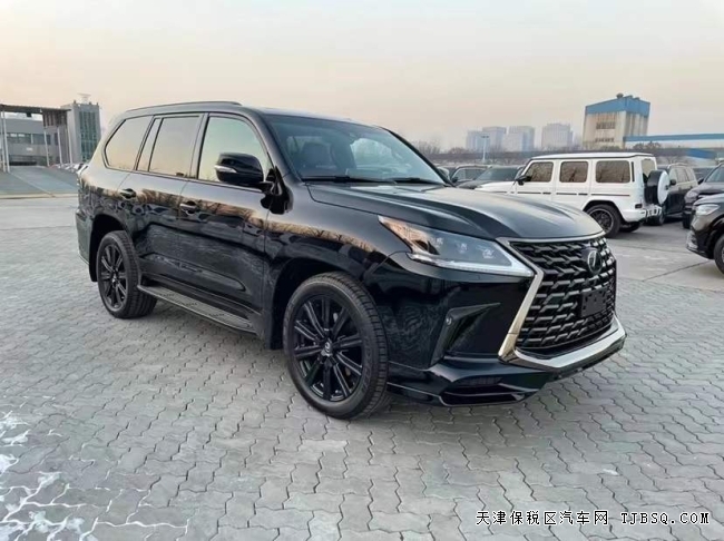 21款雷克薩斯LX570黑曜限量版 港口現(xiàn)車特價215萬