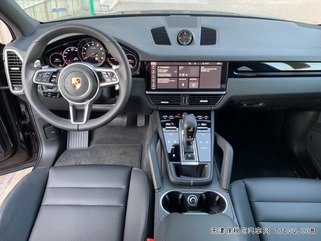 天津港平行進(jìn)口車21款保時捷卡宴3.0T汽油現(xiàn)車福利港口特價97萬