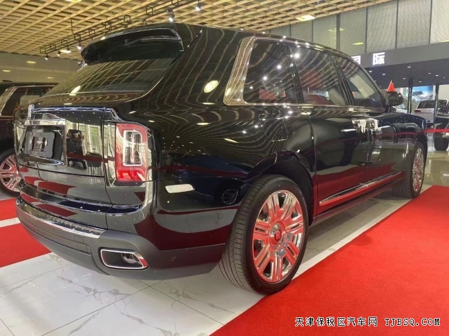 21款勞斯萊斯庫里南 豪華頂級車型 天津港口僅售710萬