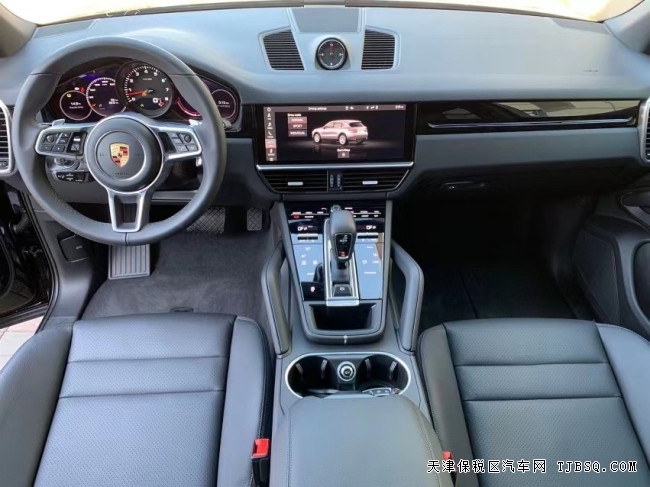 21款保時捷卡宴3.0T 黑外黑內(nèi)美版全景天窗現(xiàn)車89.5萬