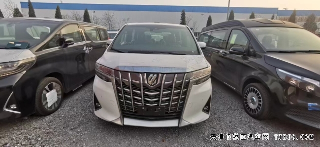 20款豐田埃爾法3.5汽油版 港口現(xiàn)車特價(jià)125萬國六