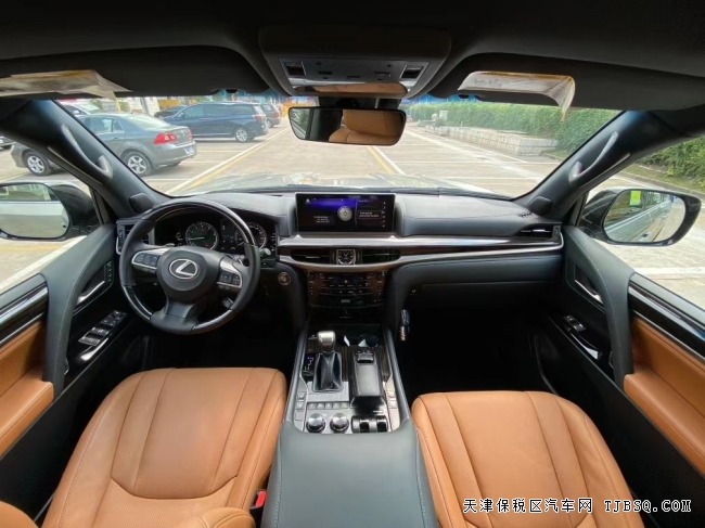 21款雷克薩斯LX570中東鉑金版 港口現(xiàn)車特價僅售183萬