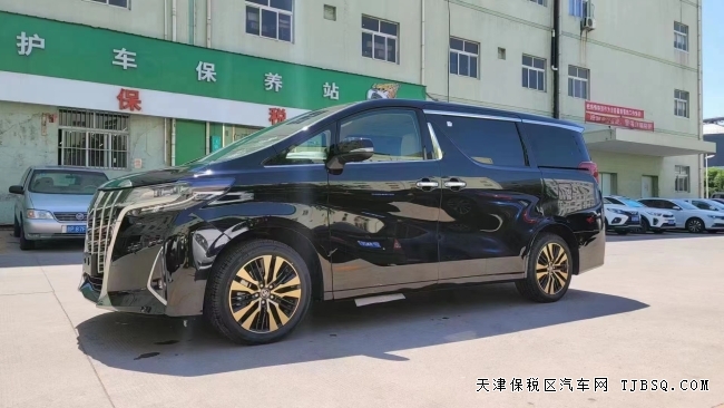 天津港平行進口車22款豐田埃爾法3.5L V6熱賣中125萬鉅惠