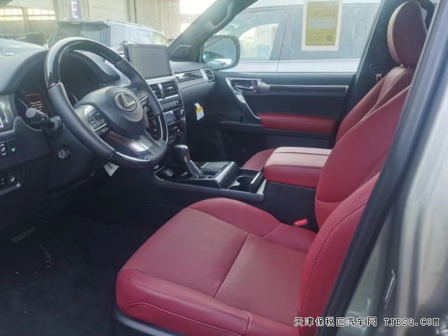 22款美規(guī)雷克薩斯GX460天津港口現(xiàn)車只需93.8萬