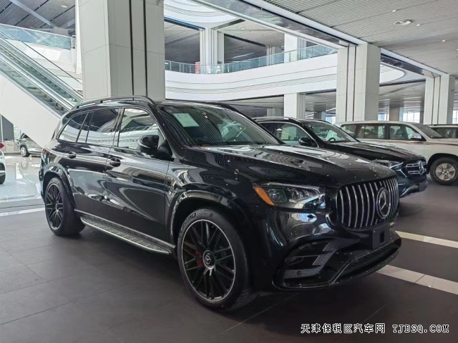 天津港平行進口車21款奔馳GLS63現(xiàn)車港口優(yōu)惠288萬
