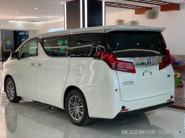 天津港平行進(jìn)口車22款平行進(jìn)口3.5排量的豐田埃爾法現(xiàn)車顏色齊全鉅惠105萬