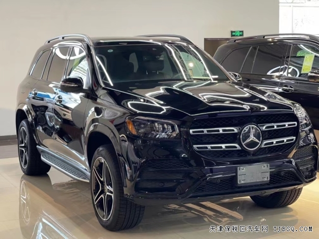 平行進口車22款奔馳GLS450現(xiàn)車到店顏色齊全港口熱賣112萬