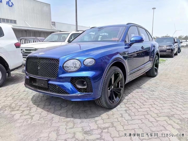 22款賓利添越4.0T 天津港口現(xiàn)車熱賣中 首發(fā)限量版