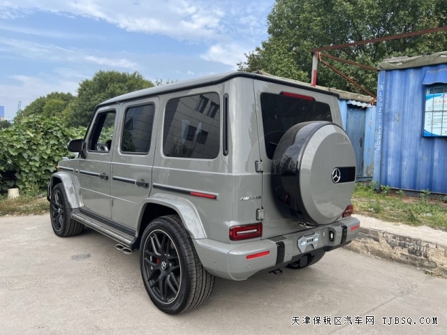 22款美版奔馳G63 天津港口現(xiàn)車 手續(xù)全