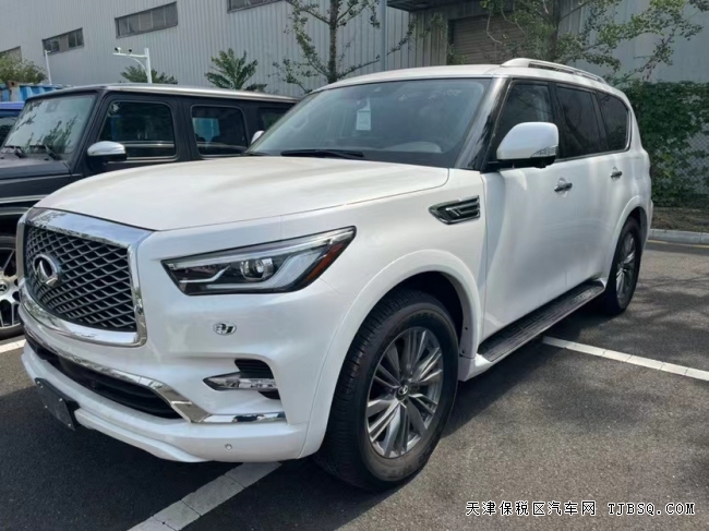 天津港品質商家 全程一站式服務 22款英菲尼迪QX80大型越野價格  118.8萬 