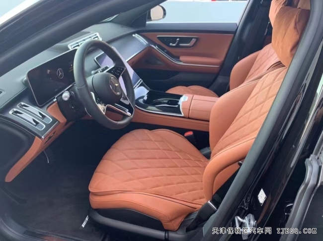 平行進口22款奔馳S580天津港現(xiàn)車優(yōu)惠定金發(fā)車全國分期