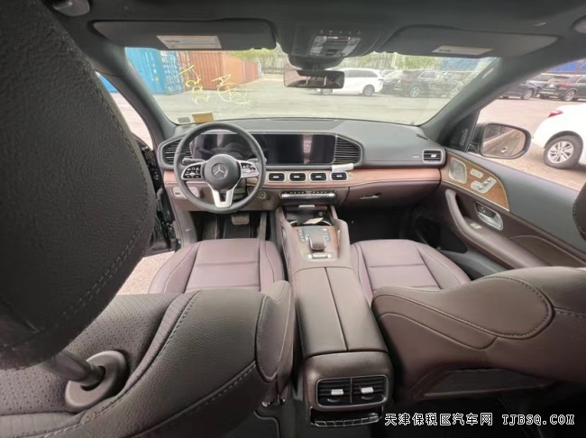 平行進口22款美規(guī)奔馳GLS450七坐天津港現(xiàn)車