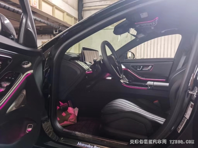 天津港平行進口 s500 22款 AMG 現(xiàn)車手續(xù)齊