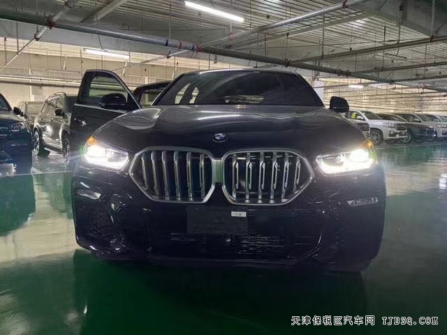 天津港平行進口20款加版X6價格低 滿配 大豪華 霸氣外觀內(nèi)飾性能好