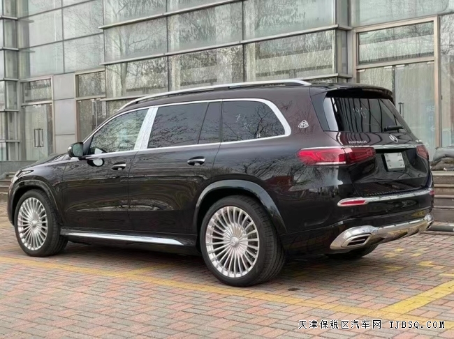 天津港平行進口車 23款奔馳邁巴赫GLS600 美規(guī) 加版  現(xiàn)車到港 優(yōu)惠秒殺