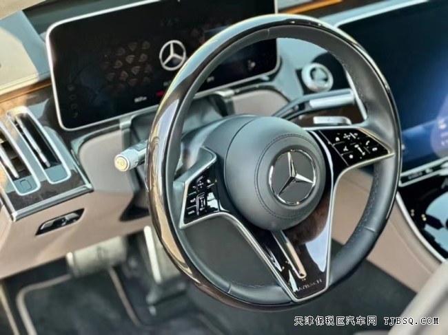 平行進(jìn)口車(chē)22款奔馳邁巴赫S580天津港現(xiàn)車(chē)優(yōu)惠促銷(xiāo)價(jià)格 秒殺特價(jià)中