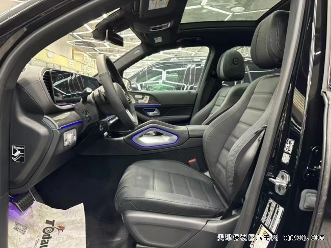 天津港2022款奔馳GLS580豪華品質(zhì)V8動力更強(qiáng)勁 