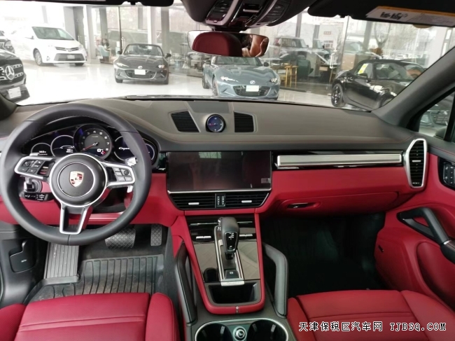 天津港平行進口車 保時捷 卡宴 3.0T 鉑金版 加版 進口車 