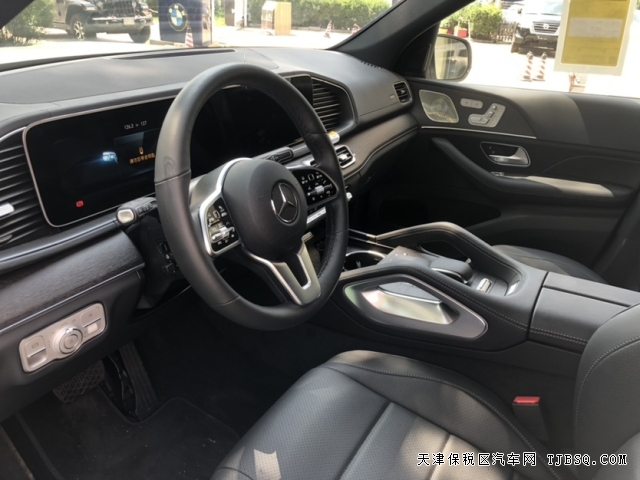 平行進(jìn)口最具性價(jià)比22款美規(guī)GLS450白色天津港國六在售