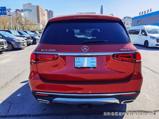 平行進口22款美規(guī)GLS450個性配色天津港國六現(xiàn)車105萬熱銷