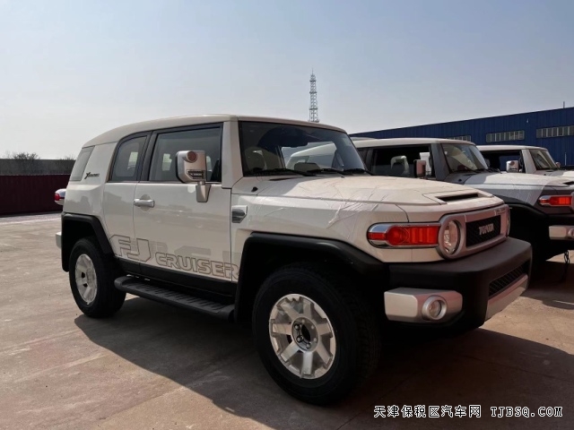 天津港23款酷路澤FJ國六版即將開售平行進(jìn)口車源供應(yīng)正常