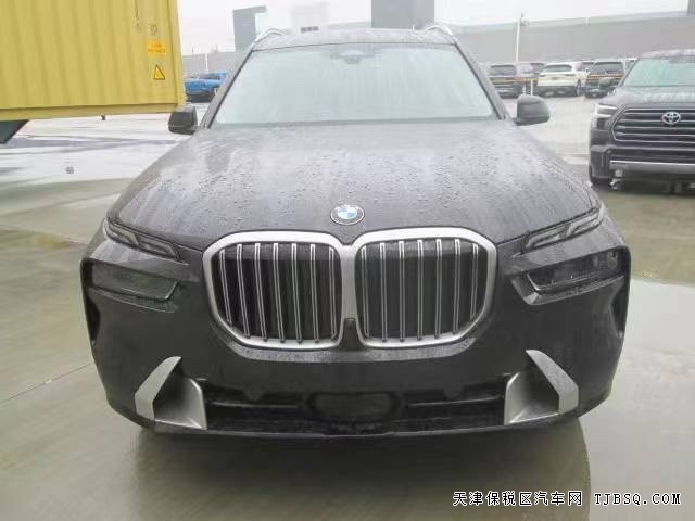 平行進(jìn)口23款寶馬X7天津港國六現(xiàn)車提車價(jià)93萬全國落牌