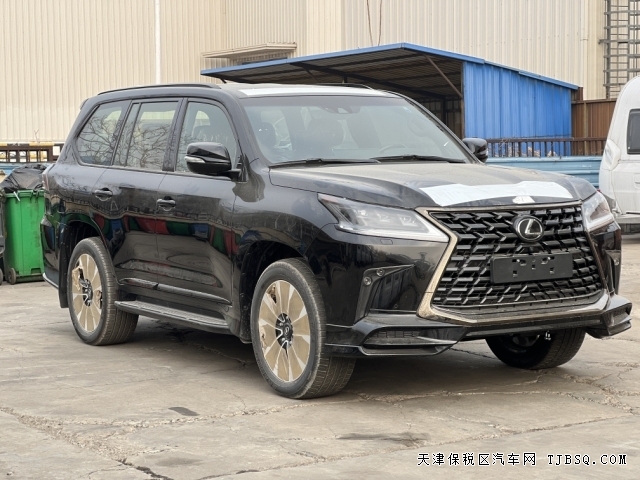絕版大V8雷中東版雷克薩斯LX570限量S黑曜版港口現(xiàn)車最新行情248萬