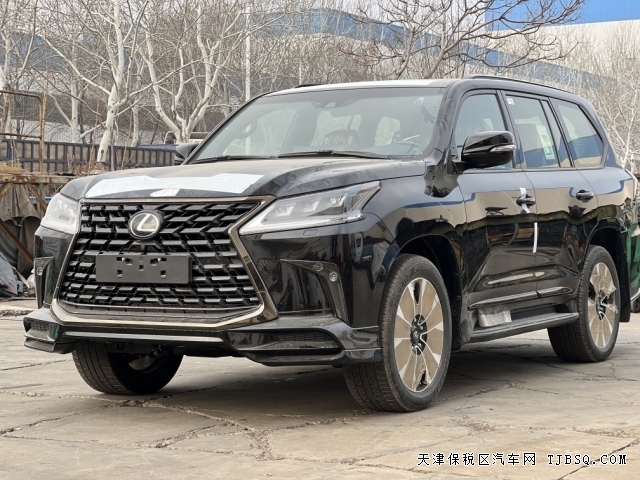 絕版大V8雷中東版雷克薩斯LX570限量S黑曜版港口現(xiàn)車最新行情248萬