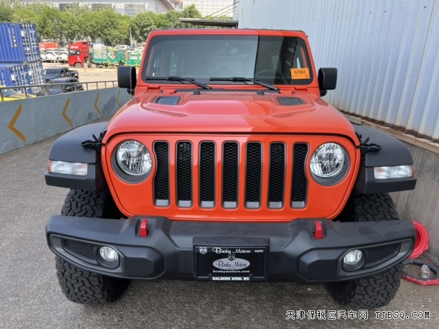 23款加版盧比肯牧馬人 朋克橙限量外觀 全國唯一一臺 展廳現(xiàn)車