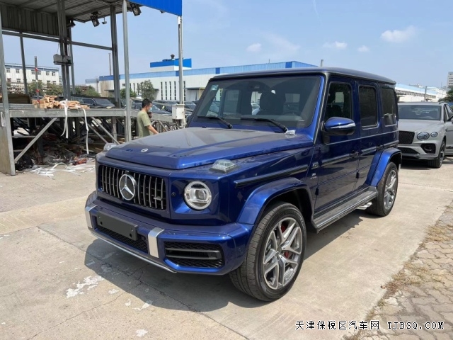 直降二十多萬22款墨版奔馳G63AMG港口國六現(xiàn)車最新行情230萬