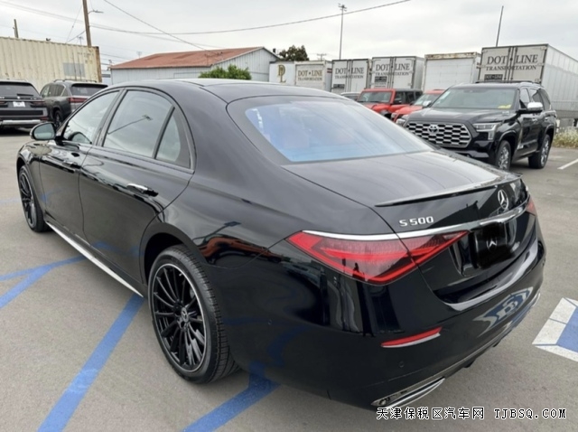 沒有豪車稅23款美規(guī)版奔馳S500四驅(qū)長軸AMG港口現(xiàn)車鉅惠銷售中