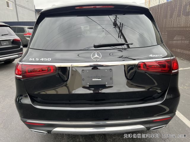 23款美規(guī)奔馳GLS450價格下跌黑咖全景港口最新行情113萬
