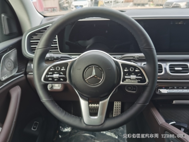 美規(guī)版23款奔馳GLS450黑咖AMG暗夜包庫存壓力大港口大幅降價促銷