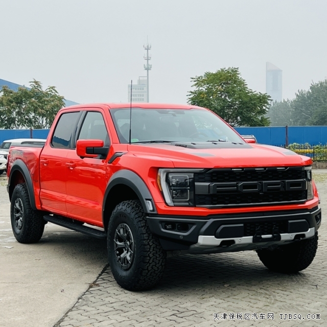 男人夢(mèng)想車型新款硬派皮卡福特猛禽Raptor3.5T37性能版港口最新行情