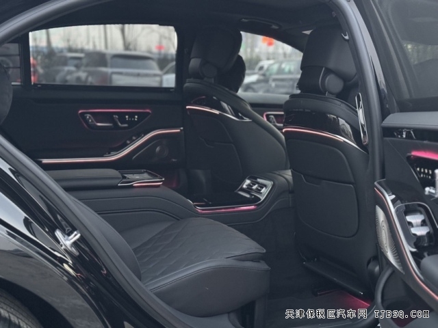 平行進口23款加版奔馳S500L商務(wù)座駕港口現(xiàn)車全國上牌無憂