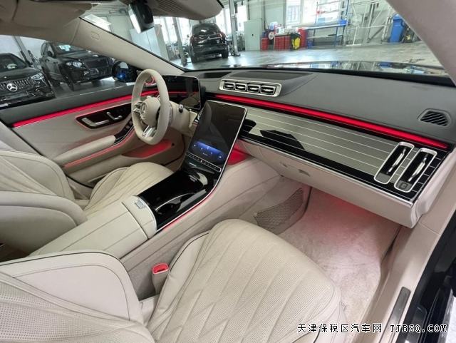 全新設(shè)計(jì)24款奔馳AMG S63平行進(jìn)口現(xiàn)車抵達(dá)保稅區(qū)港口最新行情
