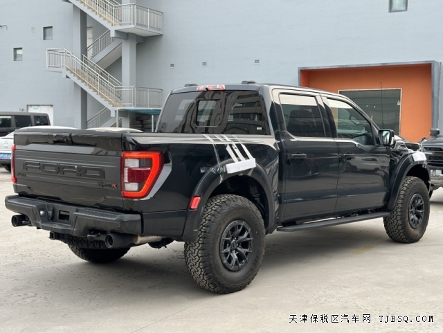 23款福特F150猛禽R版5.2T機械增壓性能皮卡港口最新行情