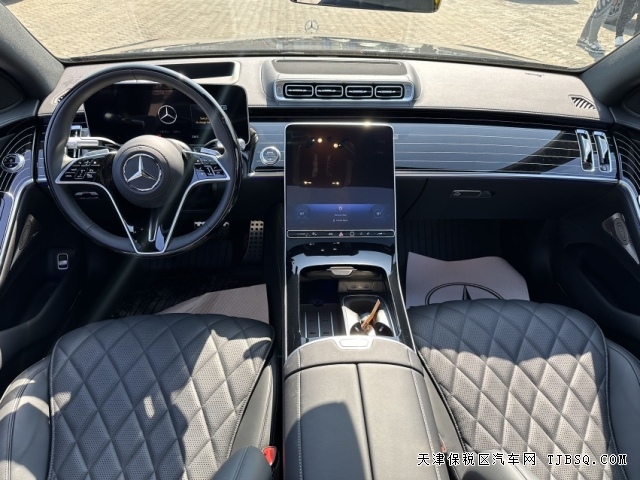 4.0T23款奔馳S580 V8動力十足行政級轎車最新配置行情