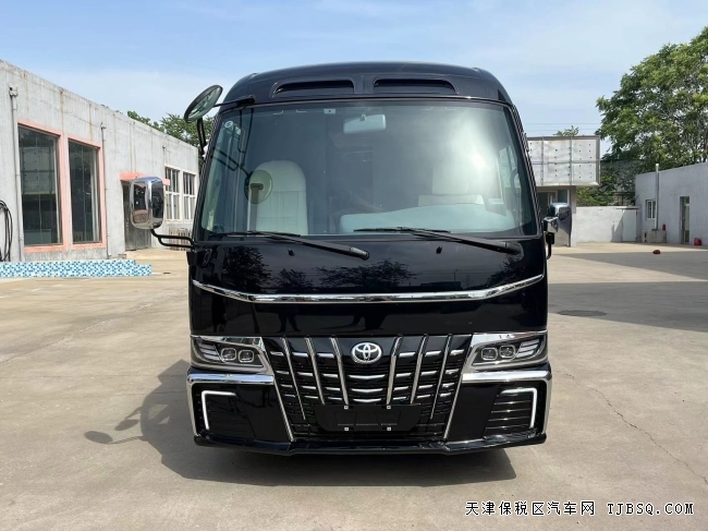 考察一號(hào)豐田考斯特12座4.0L黑武士版天津現(xiàn)車(chē)108萬(wàn)售全國(guó)