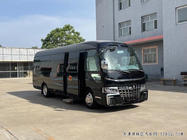 考察一號(hào)豐田考斯特12座4.0L黑武士版天津現(xiàn)車(chē)108萬(wàn)售全國(guó)
