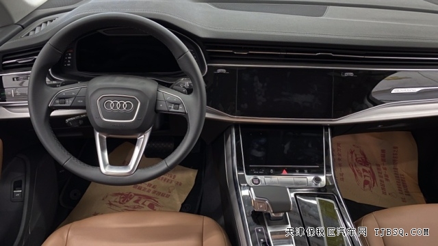 23款奧迪Q7六缸3.0T港口起售價格55萬性價比超高