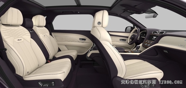 2024款賓利添越加長4.0T雅度版深李紫典雅色港口現(xiàn)車