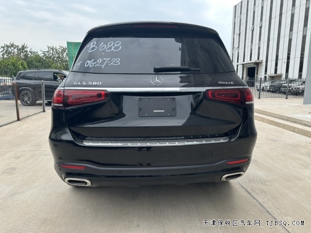 平行進口23款加版奔馳GLS580大型SUV 4.0T港口售價150萬起