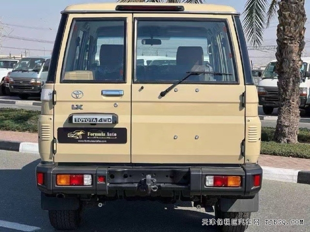 工具車屬性的24款自動擋豐田酷路澤LC76柴油版港口國六現(xiàn)車