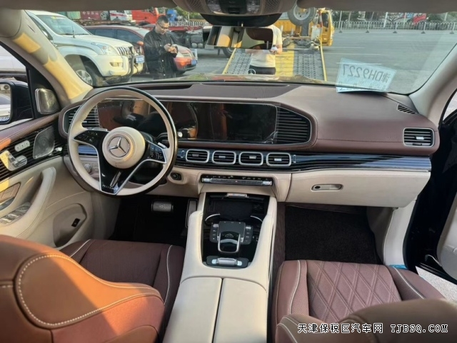 海關(guān)備案四座24款GLS450 升級邁巴赫GLS600 完美復(fù)刻港口現(xiàn)車