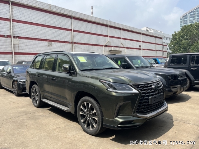 中東版雷克薩斯LX570 21款 限量 S 黑曜版  頂配185萬現(xiàn)車